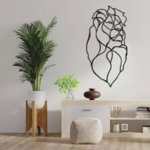 075yrd8o.jpg استیکر چوبی شیر جنس چوبی MDF "لاین آرت"