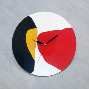 ساعت دیواری سبک مینیمال چوبی مدل Boom با تنوع سایز