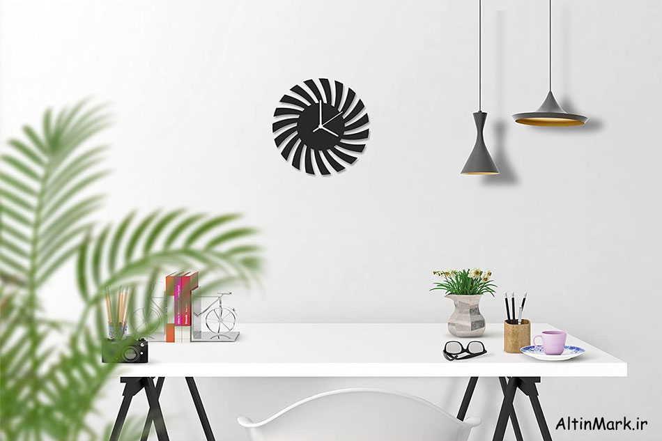 ساعت دیواری Wheel با طراحی جدید و مدرن - Image 2