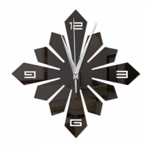 ساعت دیواری طرح Crystal امکان سایزبندی و رنگ متفاوت