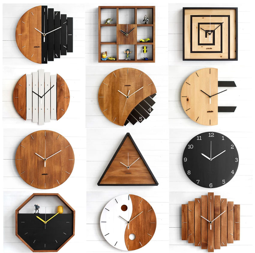 ساعت دیواری مدل linear طرح جدید از سری ساعت های دیواری - Image 5