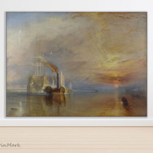 The_Fighting_Temeraire2.jpg نقاشی تمرر جنگجو اثر جوزف مالورد ویلیام ترنر نقاش بریتانیایی