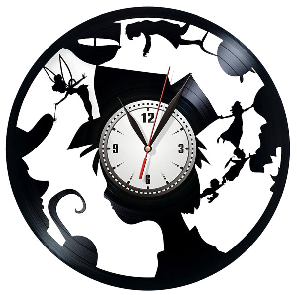 ساعت دیواری طرح peter-pan