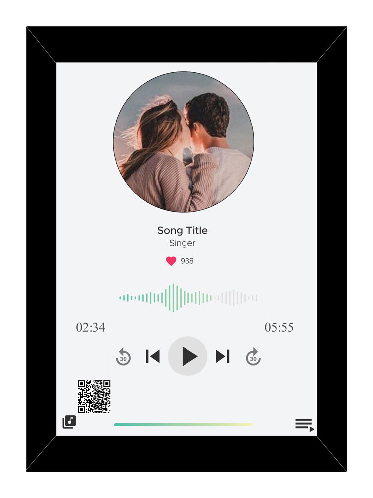 تابلو موزیکال با امکان چاپ و طرح سفارشی - Image 3