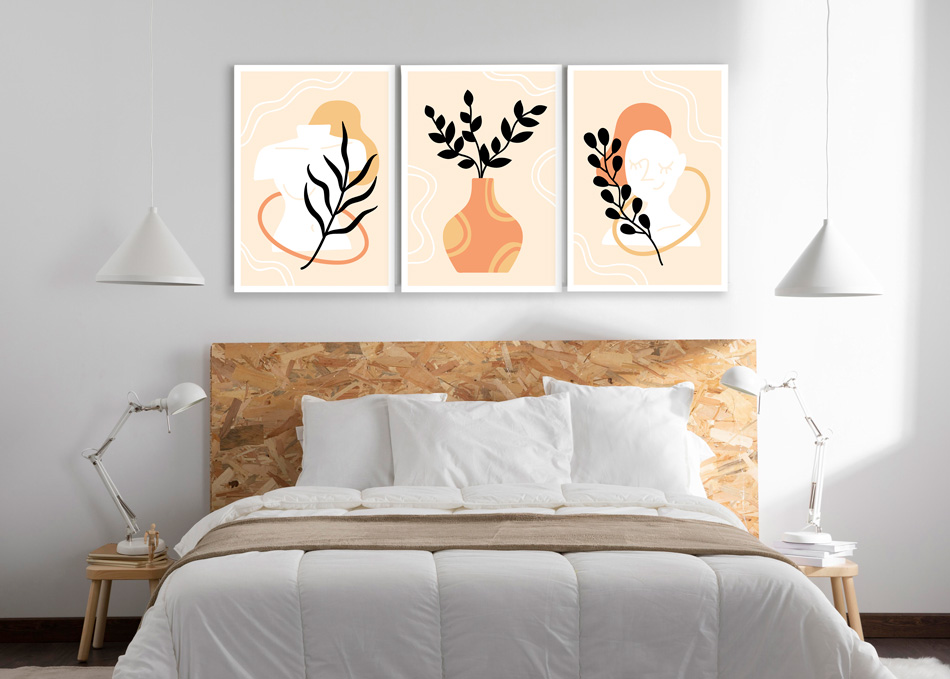 تابلو مینیمال flotblack با رویه ضد خش مات و کیفیت چاپ عالی - Image 4