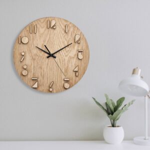 -طرح-wooden-5.jpg ساعت دیواری مدل Wooden با طرح چوبی و جنس MDF