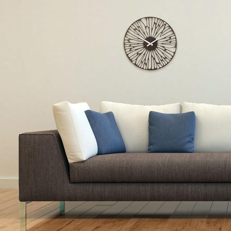 ساعت دیواری طرح لاوا با سبک مدرن و در انواع رنگ - Image 3