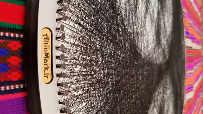 تابلو نخ و میخ چهره تصویر استاد شجریان - Image 3